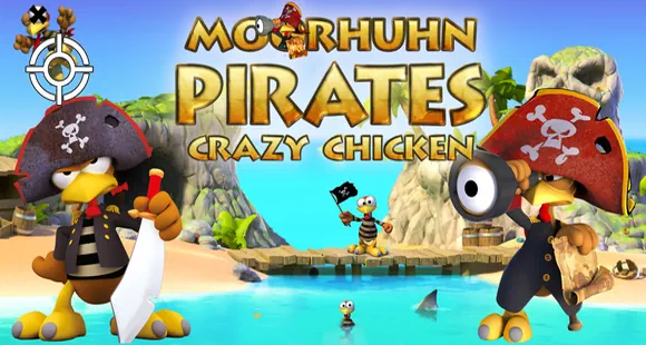 Moorhuhn Piraten - Crazy Chicken Pirates