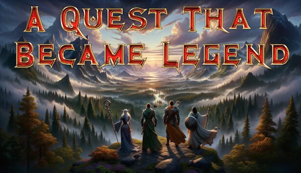 A Quest That Became Legend