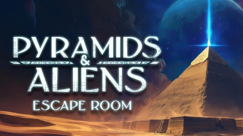 Pyramids and Aliens Escape Room