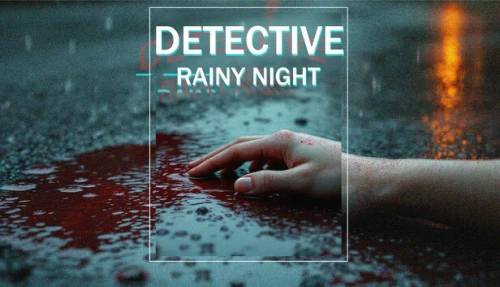 DETECTIVE - Rainy night